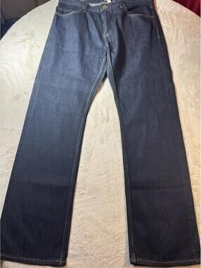 Banana Republic Vintage Straight Men's Dark Wash Jeans 35x32